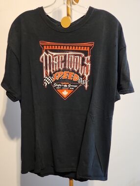 Mac Tools Graphic Tee - Black & Orange